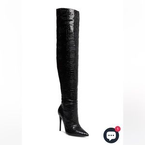 Steve Madden Winnie Harlow over the knee heeled boots